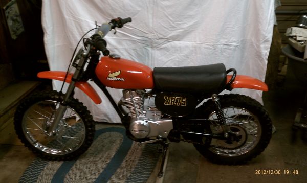 1976 Honda XR 75 - Seattle Motorcycles