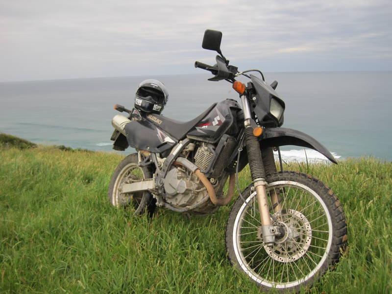 Black Suzuki DR 650  - Melbourne Motorcycles