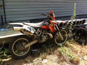 KTM 200 exc  - Kingston Motorcycles