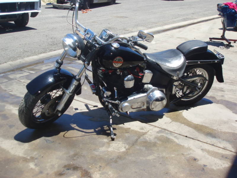 1985 Harley Davidson Softail Black - Adelaide Motorcycles