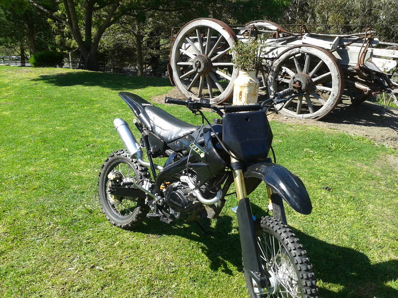 dirt bike for a car 4x4 - Adelaide Motorcycles