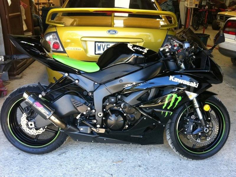 Kawasaki ZX6R ninja  excellent condition - Adelaide Motorcycles