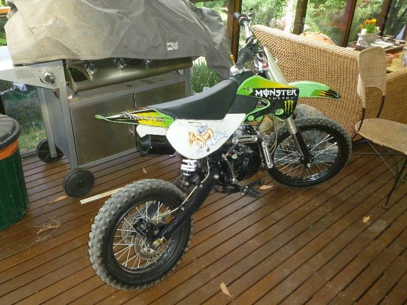 150cc ducar crossfire pit bike good condition - Adelaide Motorcycles