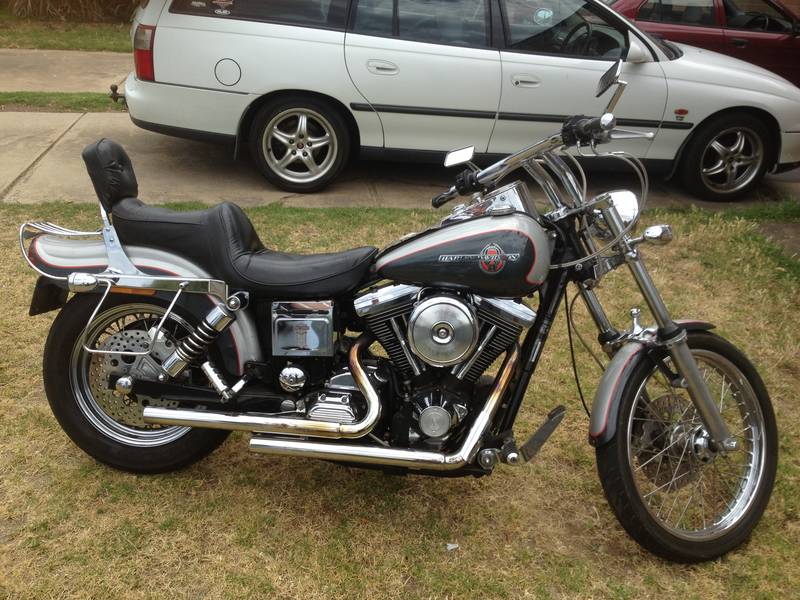 1993 anniversary dyna wide glide - Adelaide Motorcycles