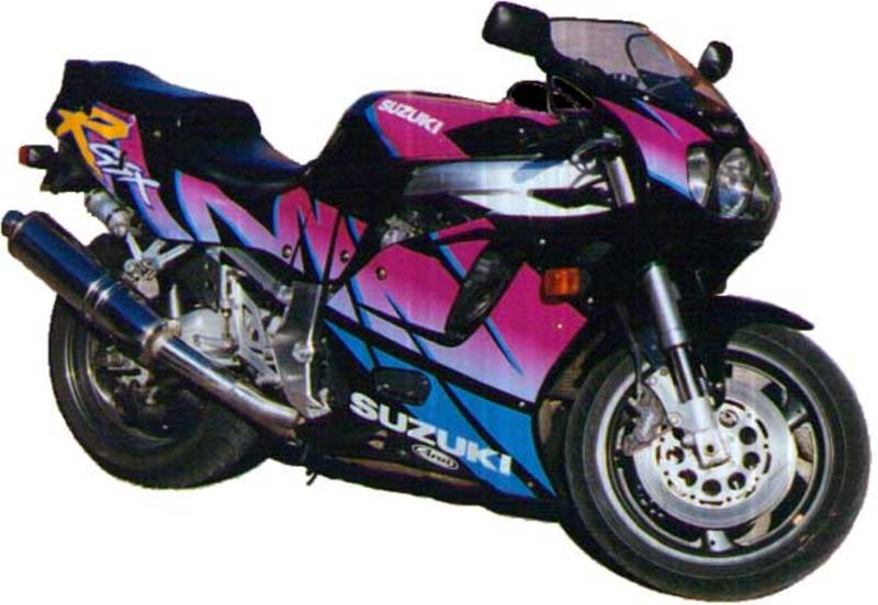 BLUE PINK 1992 WN  GSXR 750cc - Sydney Motorcycles