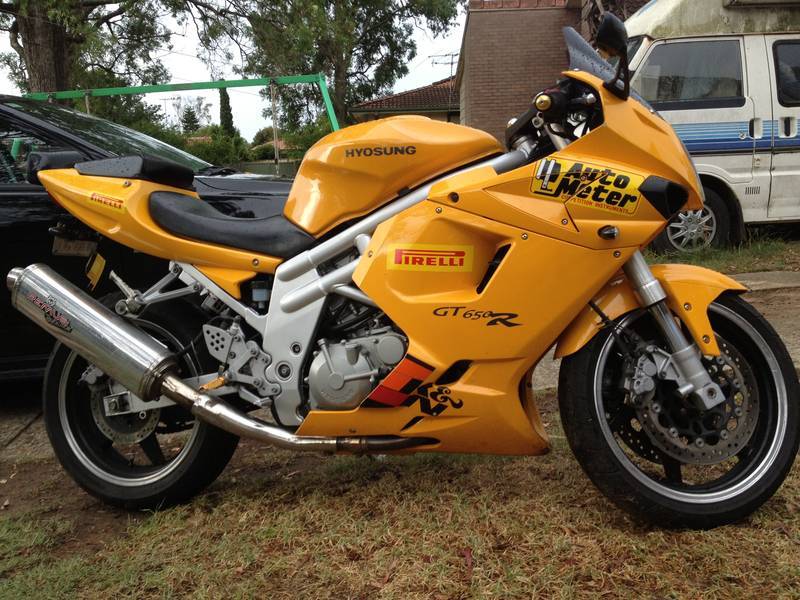 great Hyosung gt 650 cc - Sydney Motorcycles