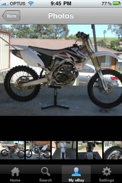 white yz450f  in excellent condition - Sydney Motorcycles