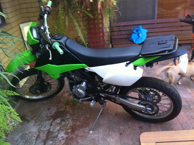 klx250f On road licensed dirt bike  - Perth Motorcycles