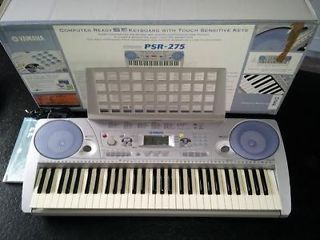 Yamaha PSR275 61 full size key electronic stereo keyboard - London Musical Instruments