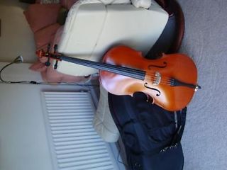 3/4 Size Cello with Bow  - London Musical Instruments