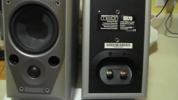 Mission m70 speakers - New York Electronics