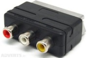 Scart To Rca Adapter  - Dublin Electronics