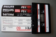 Audio Cassette : Philips FE I 60, Belgium  - Dublin Electronics