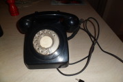 Original Black Diall Phone from the 70s Retro  - Dublin Electronics