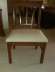6 dining chairs teak wood with cushion - Pune Furniture