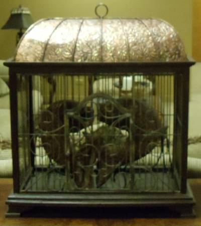 Carved Fish In Cage - Chicago Furniture