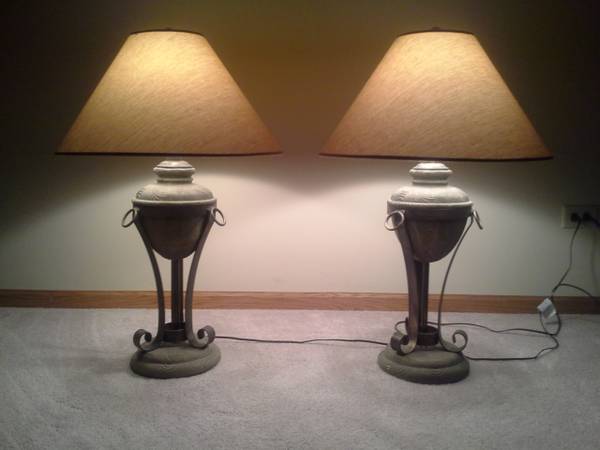High end Lamp set - Chicago Furniture