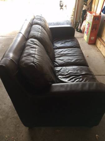 Leather Couch - Chicago Furniture