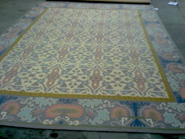 Needle point rug - Chicago Furniture