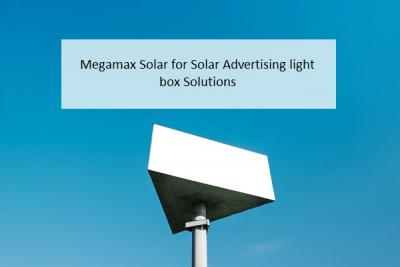 Megamax Solar for Solar Advertising light box Solutions - Delhi Professional Services