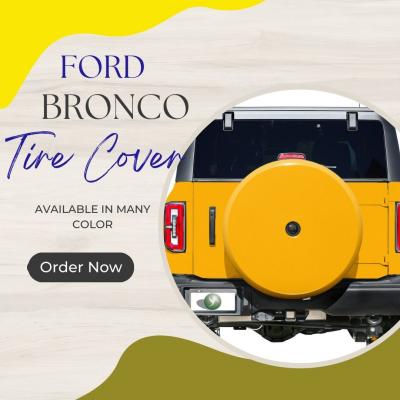 Shop Premium Painted-to-Match Rigid Ford Bronco Tire Cover 2021-2023 - Columbus Other