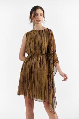 Step into Style with the Printed Partywear Dress from Perona - Gurgaon Clothing