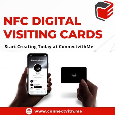 NFC Digital Visiting Cards India - Start Creating Today at ConnectvithMe - Hyderabad Other