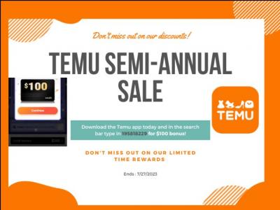 Temu Limited time sale - Dallas Other