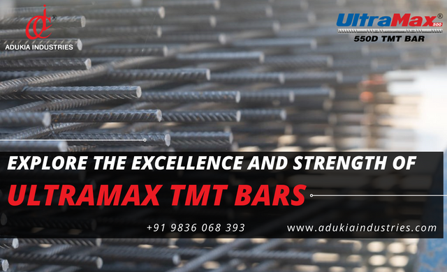 Explore the Excellence and Strength of UltraMax TMT Bars - Kolkata Other