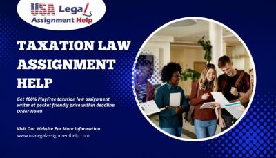 Taxation Law Assignment Help From Experts - New York Professional Services