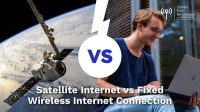 Satellite Internet Vs Fixed Wireless Internet Connection | Speednetlte.com - New York Other