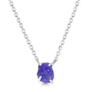 Buy Tanzanite Necklace Online USA - Jaipur Jewellery