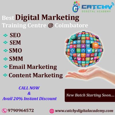 best digital marketing course with certified academy in coimbatore - Catchy Digital Marketing - Coimbatore Other