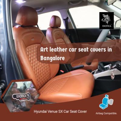 Art leather car seat covers in Bangalore - Bangalore Other