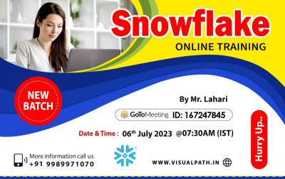 Snowflake Online Training New Batch - Hyderabad Professional Services