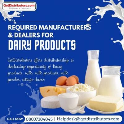 Required Manufacturers & Dealers for Dairy Products - Mumbai Other