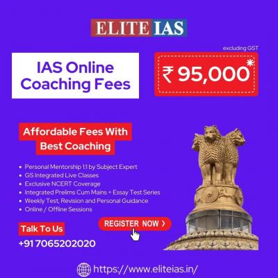 Elite IAS Academy - Your Path to Success with Affordable IAS Online Coaching Fees! - Delhi Tutoring, Lessons