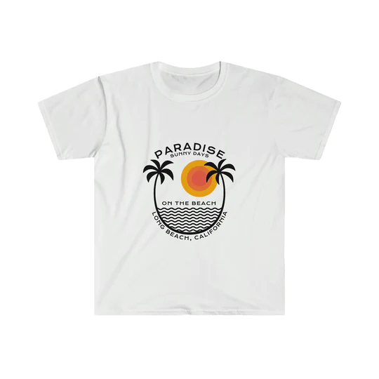 Paradise Waves On Sunshine Unisex Tee - Other Clothing