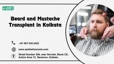 Best Beard & Mustache Transplant in Kolkata | Aesthetica Roots