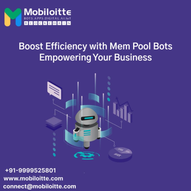 Unleash Business Potential: Maximize Performance with Mem Pool Bots by Mobiloitte. - Delhi Computer