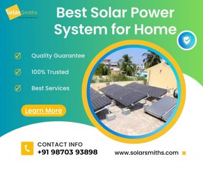 Best solar power system for home