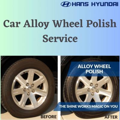 Hyundai Alloy Wheel Polish Service - Car Service in Delhi - Delhi Other