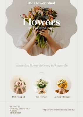 same day flower delivery in Kingsville - Melbourne Home & Garden
