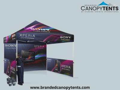 Stand Out in Style Our Custom Tents With Logo: Your Brand, Your Shelter.