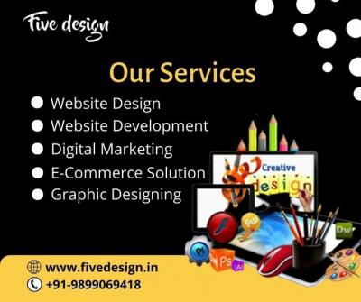 Why choose Five Design as your Web Development Agency - Delhi Other
