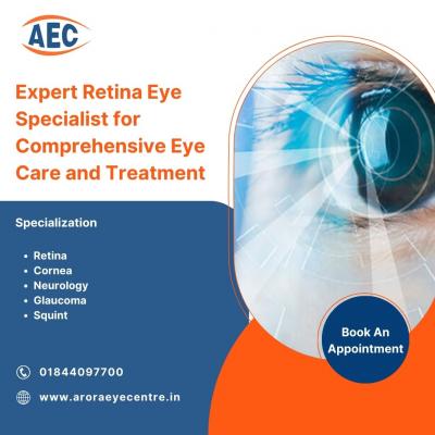 Expert Retina Eye Specialist for Comprehensive Eye Care and Treatment | Arora Eye Centre