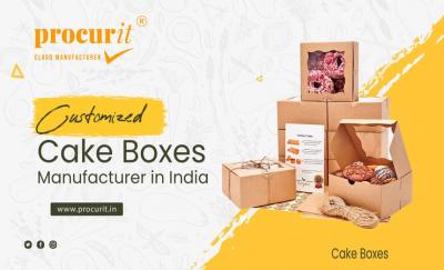 Get Customized Cake Boxes Manufacturer in India - Procurit - Other Hotels, Motels, Resorts, Restaurants