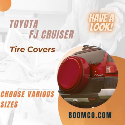 Buy Now Toyota FJ Cruiser (Red) Hard Tire Cover | Boomerang - Colorado Spr Other