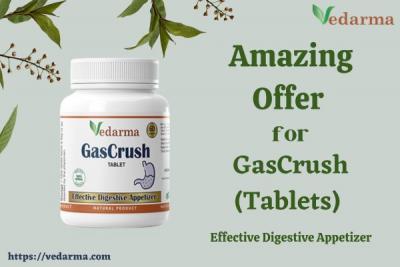 Amazing offer for GasCrush (Tablets) for Effective Digestive Appetizer - Delhi Other