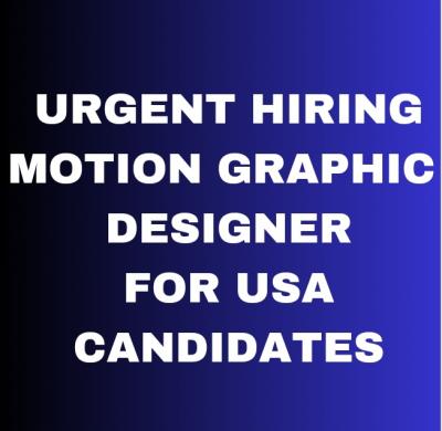 Motion graphic designer job.  - Boston Professional Services